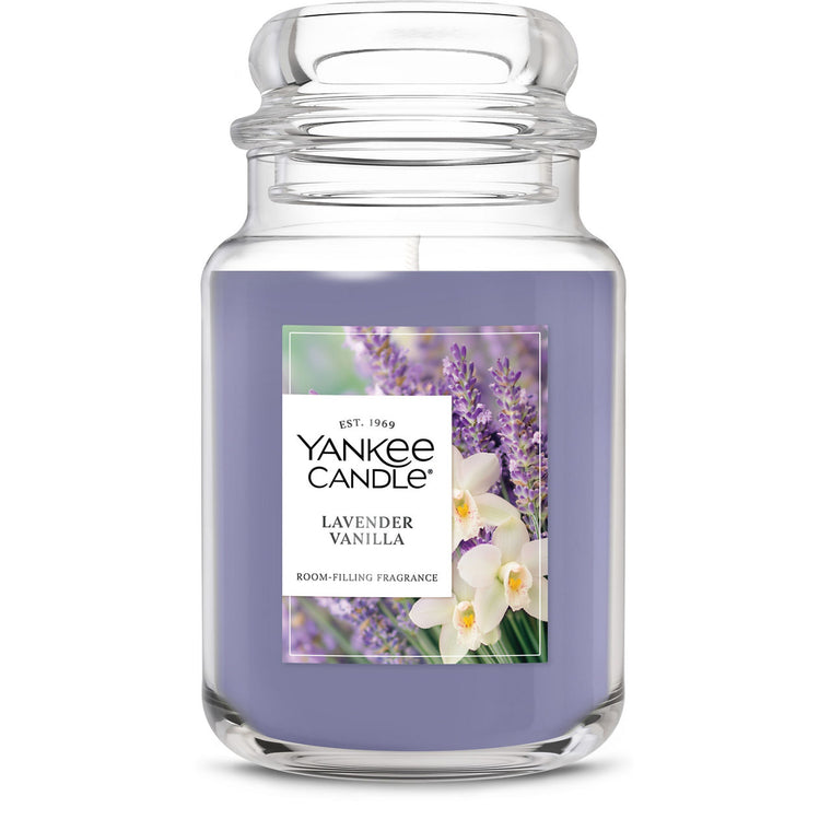 Lavender Vanilla Original Large Jar Candle P9