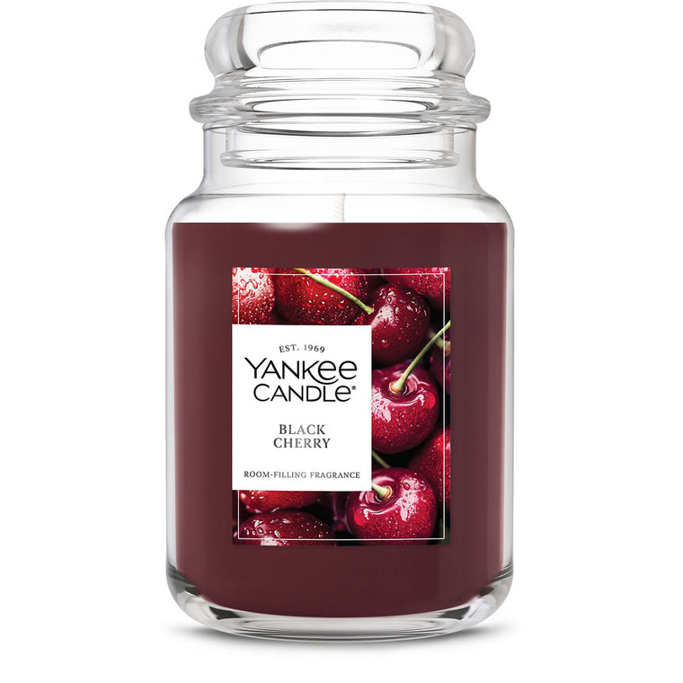Black Cherry Original Large Jar Candle N4