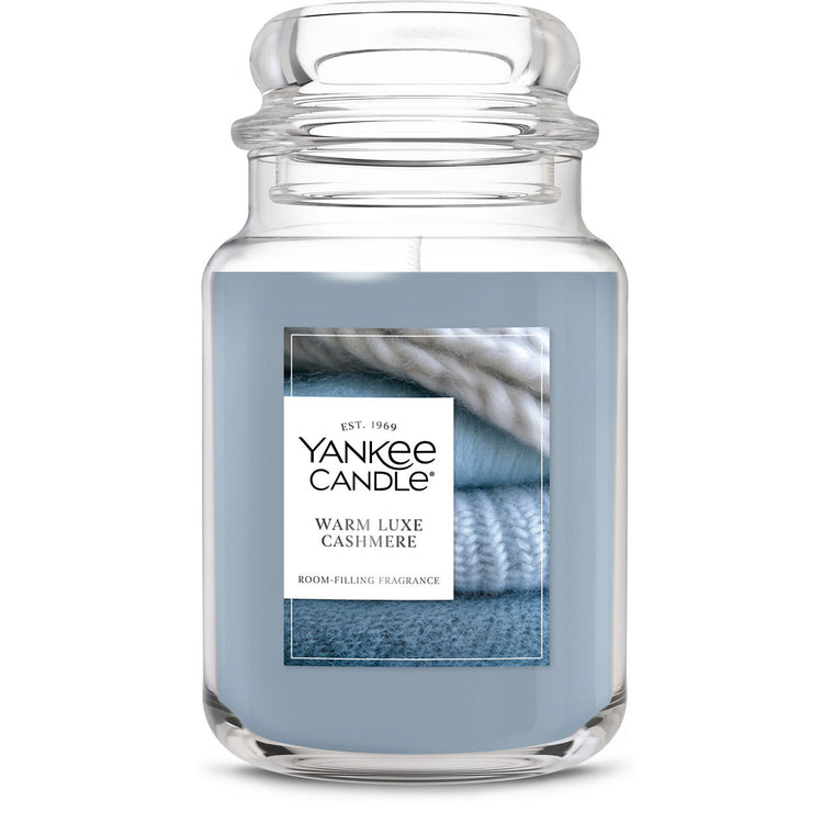 Warm Luxe Cashmere Original Large Jar Candle D6