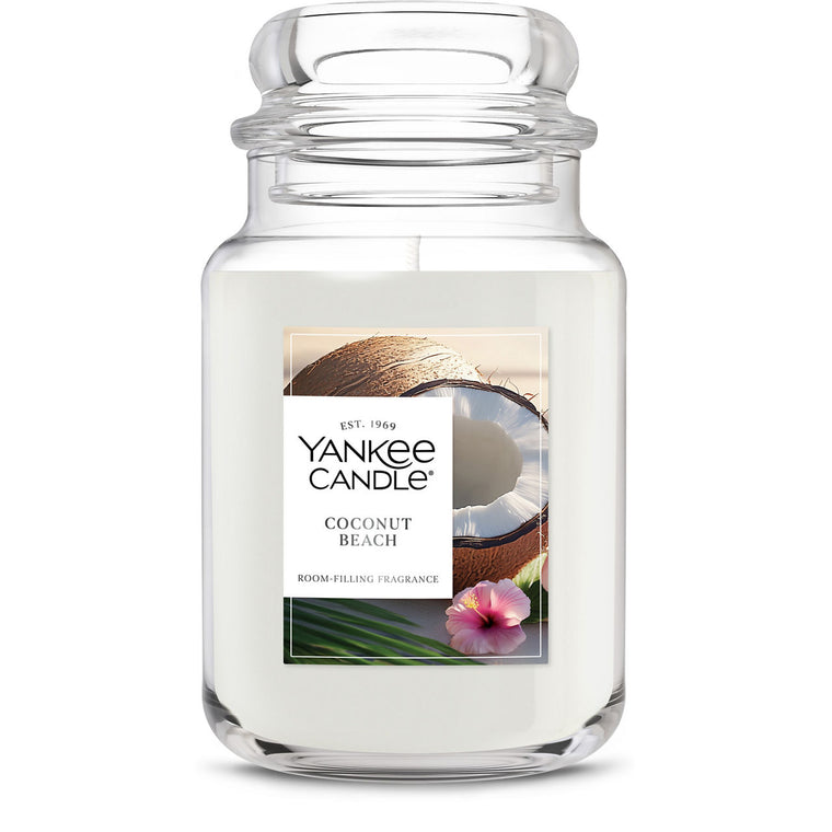 Coconut Beach Original Large Jar Candle S4