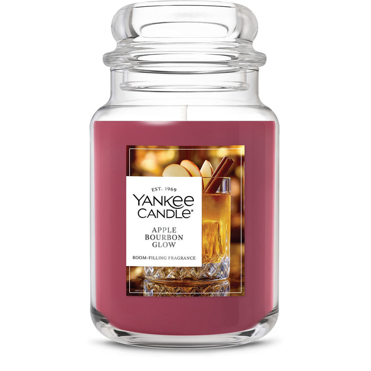 Apple Bourbon Glow Original Large Jar Candle U2