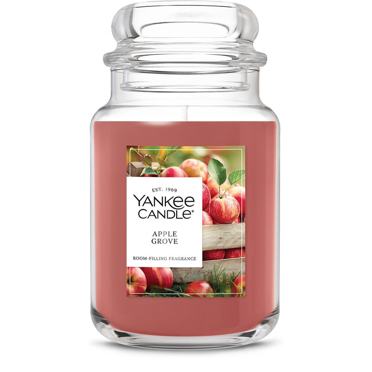 Apple Grove Original Large Jar Candle X7
