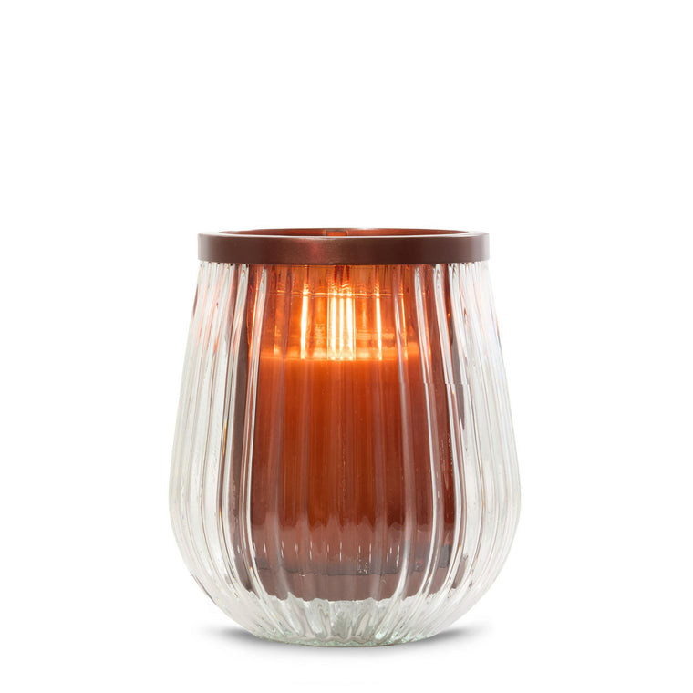 Radiant Flame Jar Candle Holder Z6