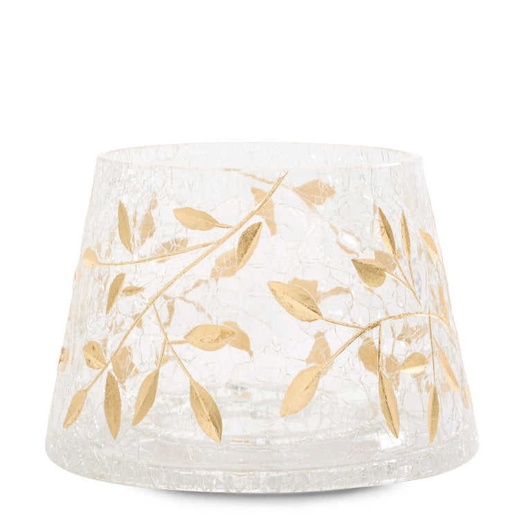 Gold Blossom Jar Candle Shade V8
